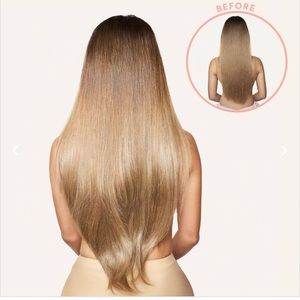 U-Clip 22 inches InsertNameHere Champagne Blonde NEVER WORN